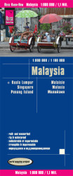 Malajsie (Malaysia) 1:800t mapa RKH