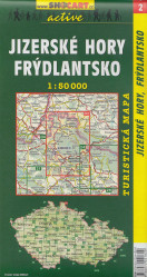 Jizerské hory, Frýdlandsko 1:50t turistická mapa (2) SC