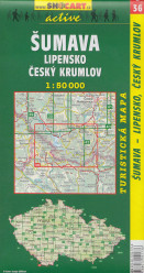 Šumava Lipensko 1:50t turistická mapa (36) SC