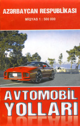 Ázerbajdžán (Azerbaijan) automapa 1:500t BKF