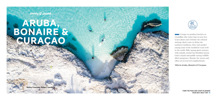 detail Experience Aruba, Bonaire & Curaçao průvodce 1st 2025 Lonely Planet