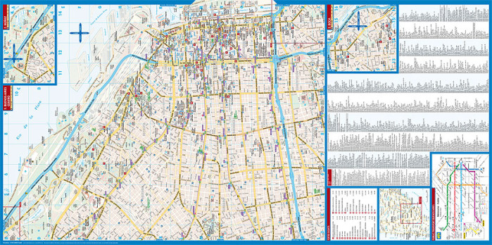 detail Buenos Aires 1:15t mapa Borch