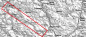 náhled Kaňon řeky Tara 1:100.000 turistická mapa IS