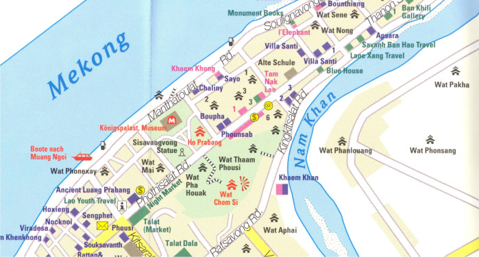 detail Laos 1:600t mapa RKH