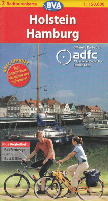 RTK 2 Holstein / Hamburg 1:150.000 cyklomapa ADFC
