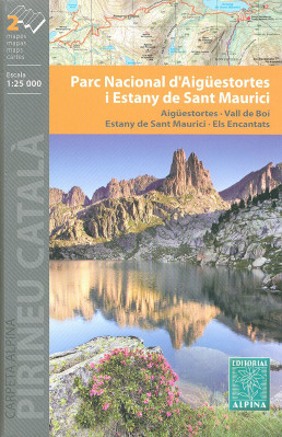 Aiguestortes PN Sant Maurici 1:25t mapa ALPINA