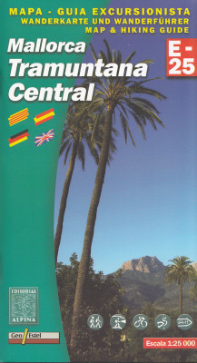 Malorka (Mallorca) - Tramuntana Central 1:25t mapa ALPINA