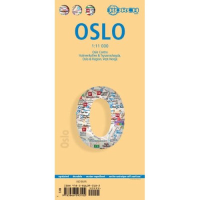 Oslo 1:11 000 mapa Borch