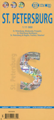 St.Petersburg 1:11t mapa Borch