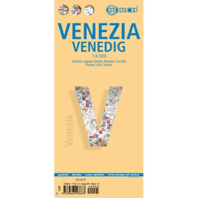 Benátky (Venice) 1:15t mapa Borch