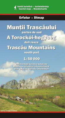 Trascau Jih 1:50t turistická mapa DIMAP