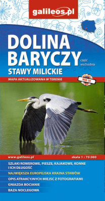 Dolina Baryczy mapový set 1:65.000 západ / 1:70.000 východ