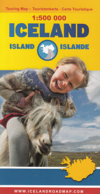 Island (Iceland) 1:500.000 mapa IRG