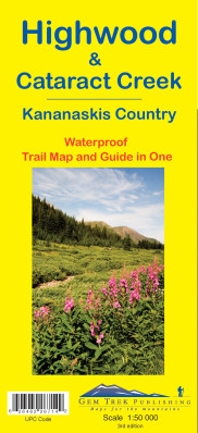 Highwood & Cataract Creek 1:50.000 mapa a průvodce Gem Trek
