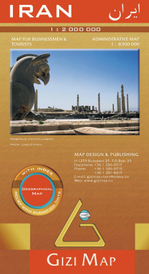 Iran 1:2m mapa GIZI