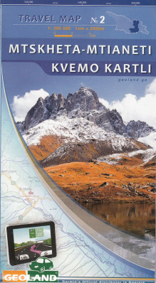 #2 Gruzie (Georgia; Mtskheta - Mtianeti, Kvemo - Kartli) 1:200t mapa GEOLAND