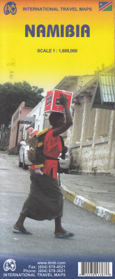 Namibie (Namibia) 1:1,6m mapa ITM