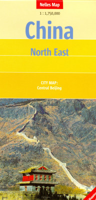 Čína Severovýchod (China Nort-East) 1:1,75m mapa Nelles