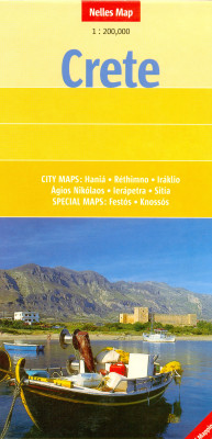 Kréta (Crete) 1:200t mapa Nelles