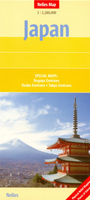 Japonsko (Japan) 1:1,5m mapa NELLES
