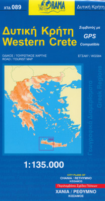 Kréta západ 1:135.000 ORAMA