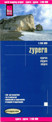 Kypr 1:150.000 mapa RKH
