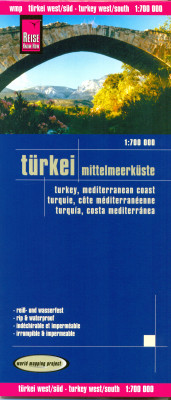Turecko - Středozemní pobřeží (Turkey - Mediterranean Coast) 1:700t mapa RKH