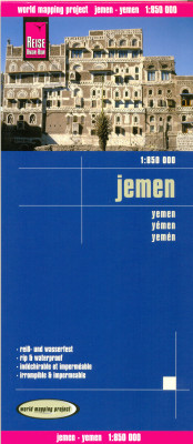 Jemen (Yemen) 1:850t mapa RKH