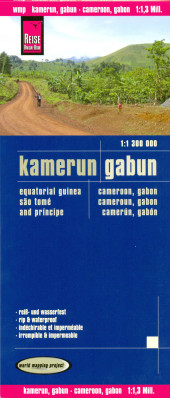 Kamerun (Cameroon) & Gabon 1:1,3m mapa RKH