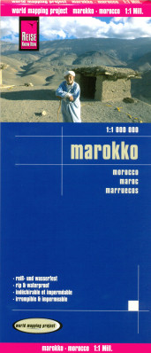 Maroko (Morocco) 1:1m mapa RKH