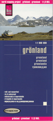 Grónsko (Greenland) 1:1,9m mapa RKH