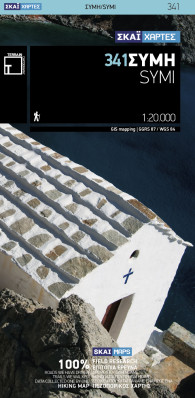 Symi 1:20.000 turistická mapa Terrain Maps