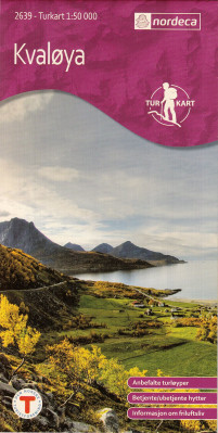 Kvaloya 1:50.000 mapa (Norsko) #2639