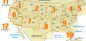 náhled USA #6 Kalifornie (California) 1:850t mapa RKH