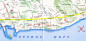 náhled Moscow to Sochi (Russia) 1:600,000 Road Map & Sochi 1:13 700