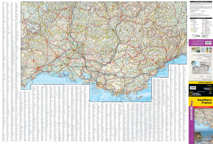 detail Francie Jih Adventure Map GPS komp. NGS