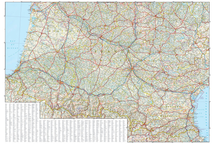 detail Francie Jih Adventure Map GPS komp. NGS