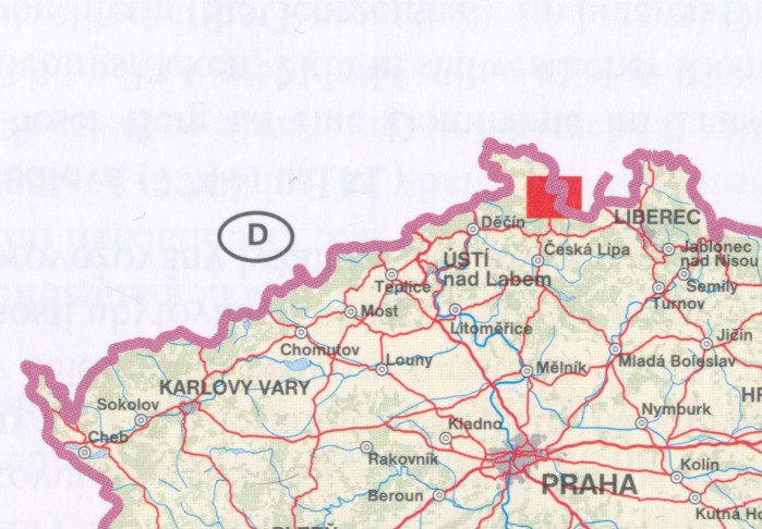 detail Varnsdorfsko & plán Varnsdorfu 1:25t, mapa GOL