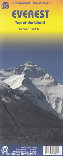 Mt. Everest 1:100t mapa ITM