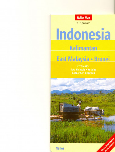 Indonésie (Indonesia) Kalimantan 1:1,5m mapa Nelles