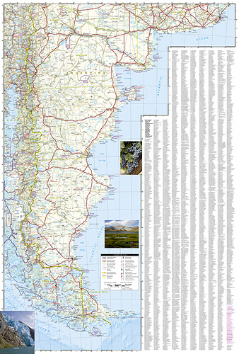 detail Argentina Adventure Map GPS komp. NGS