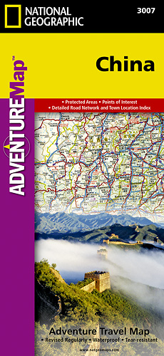 detail Čína Adventure Map GPS komp. NGS