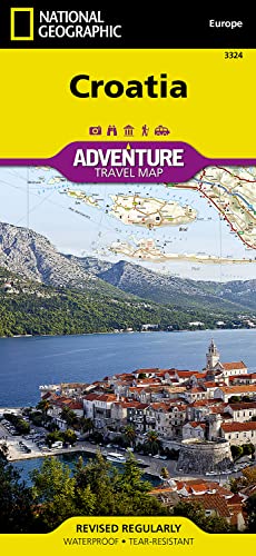 Chorvatsko Adventure Map GPS komp. NGS