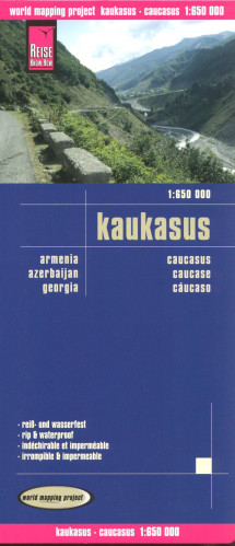 Kavkaz (Caucasus) 1:650.000 mapa RKH