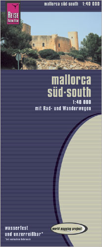 detail Malorka Jih (Mallorca South) 1:40.000 turist. mapa RKH