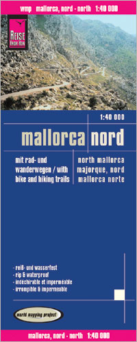 detail Malorka Sever (Mallorca North) 1:40.000 turist. mapa RKH