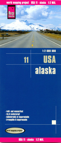 Aljaška (Alaska) 1:2m mapa RKH
