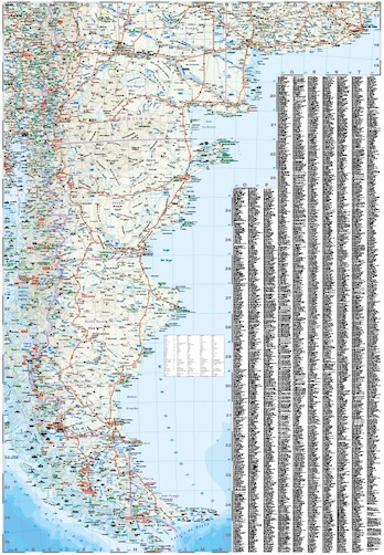 detail Argentina 1:2m mapa RKH