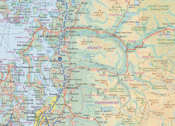 detail Seattle 1:12,5t mapa ITM