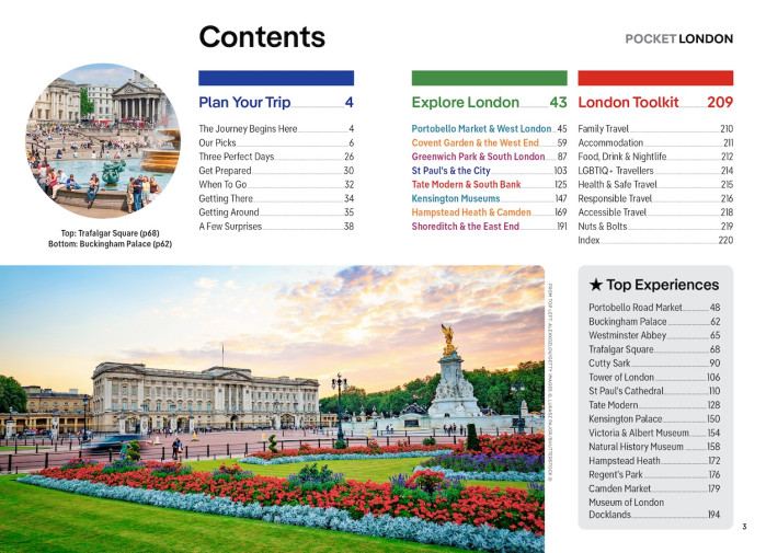 detail Londýn (London) kapesní průvodce 9th 2024 Lonely Planet